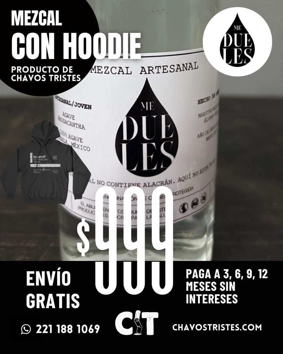 Kit Mezcal con Hoodie