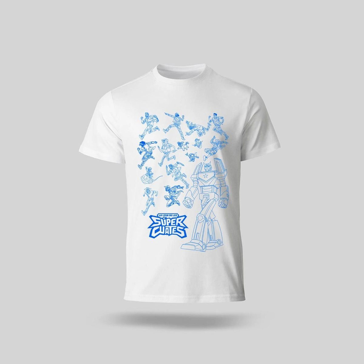 Playera Liga de los Super Cuates Assemble